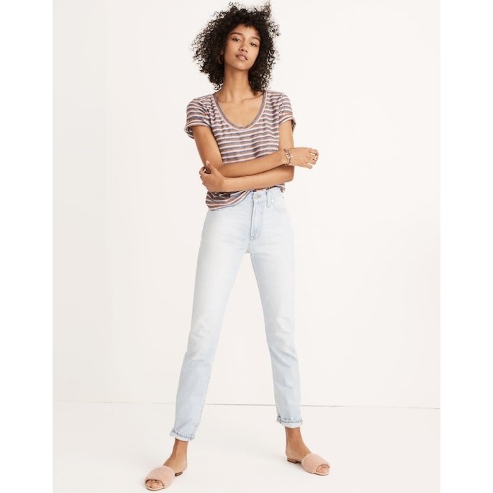 MADEWELL Jeans Size 27 The Perfect Vintage Jean Fitzgerald Light Wash High Rise